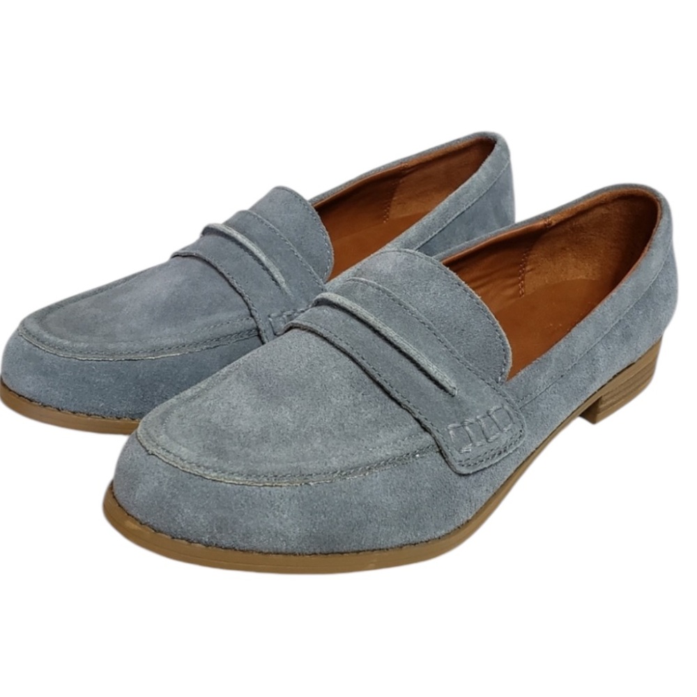 UNIVERSAL THREAD Anamae Suede Closed Back Loafers Women's 8.5 Slip On Shoes